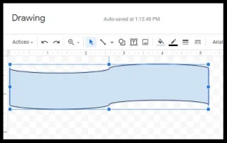 Как да извиете текст в Google Документи