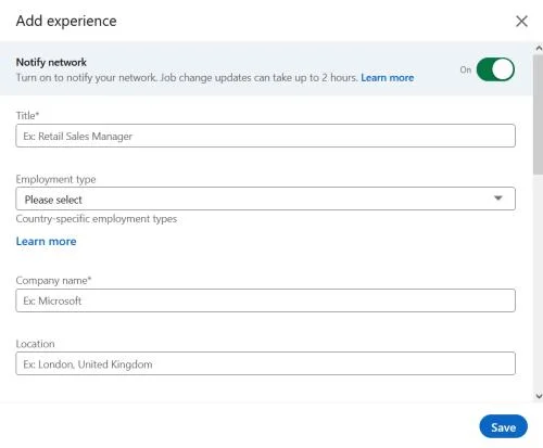 Πώς μπορώ να αλλάξω το προφίλ μου στο LinkedIn χωρίς να ειδοποιώ τις συνδέσεις;