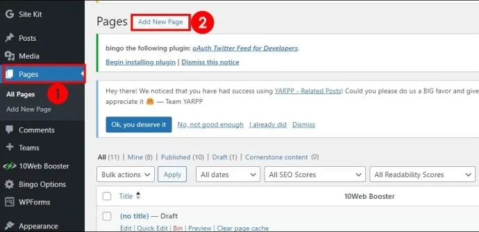WordPress: Πώς να προσθέσετε μια φόρμα επικοινωνίας