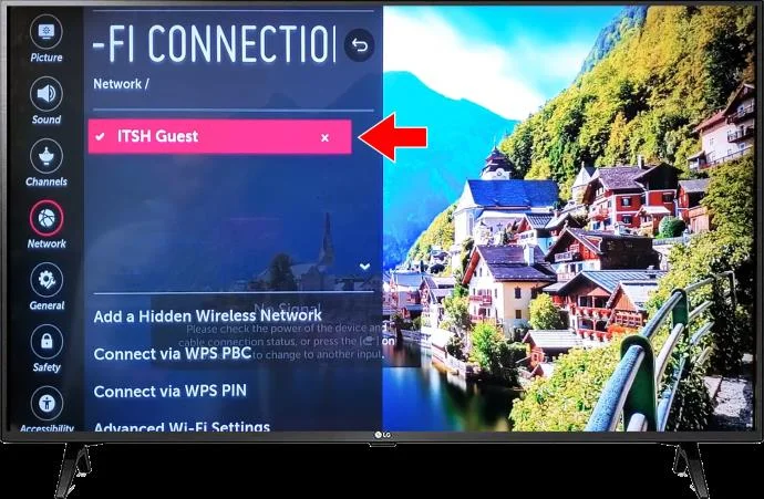 Πώς να ενεργοποιήσετε τη σύνδεση Wi-Fi σε μια τηλεόραση LG