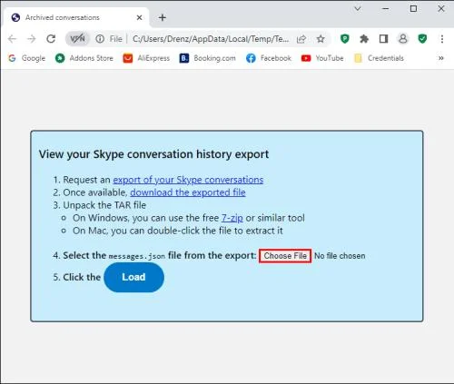 Kako pronaći svoje stare Skype poruke