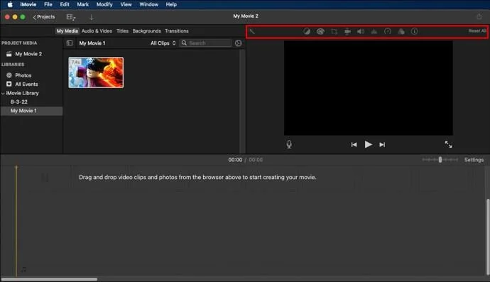 Как да коригирате IMovie, ако Join Clips е в сиво