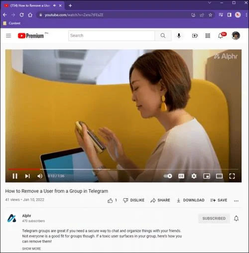 Hvernig á að sækja YouTube myndbönd á Windows tölvu