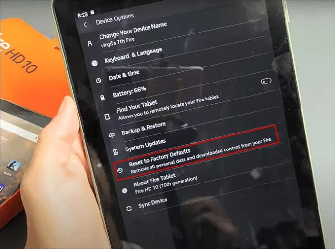 Как да настроите родителския контрол на Fire Tablet