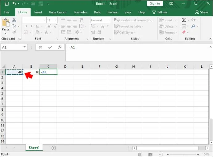 Как да разделим в Excel