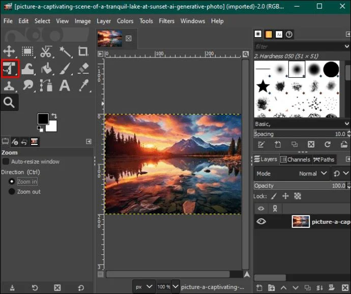 Πώς να αλλάξετε το μέγεθος μιας εικόνας στο GIMP