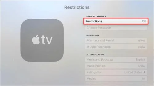 Как да управлявате родителския контрол на Apple TV