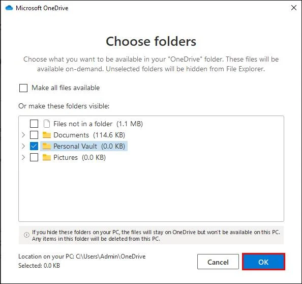 Πώς να σταματήσετε το συγχρονισμό με το OneDrive