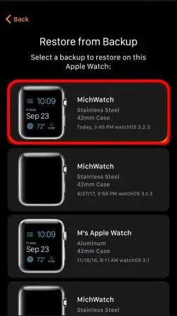 Πώς να συνδέσετε το Apple Watch σε νέο τηλέφωνο