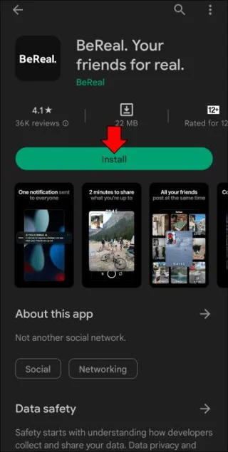 Как да включите или изключите местоположението в BeReal