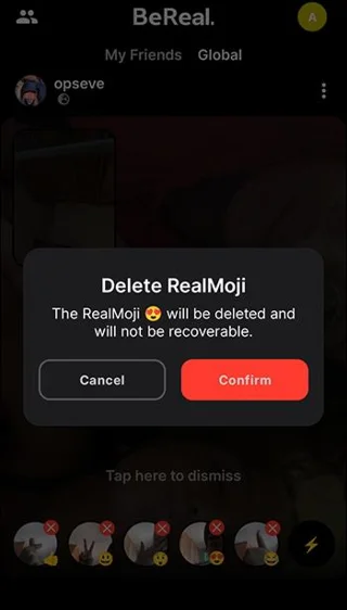 Как да промените емотикони в BeReal