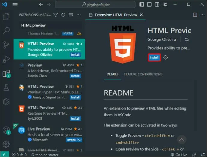Πώς να εκτελέσετε ένα αρχείο HTML σε κώδικα VS