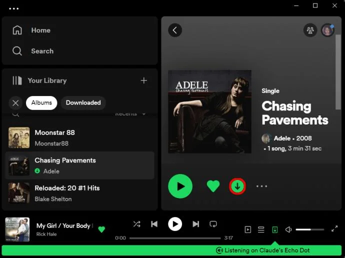 Как да изтеглите песни от Spotify