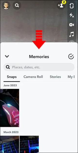 Πώς να δείτε τις αναμνήσεις στο Snapchat