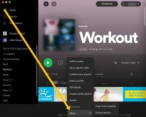 Как да споделите своя плейлист в Spotify
