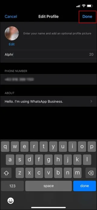Как да добавите име в WhatsApp