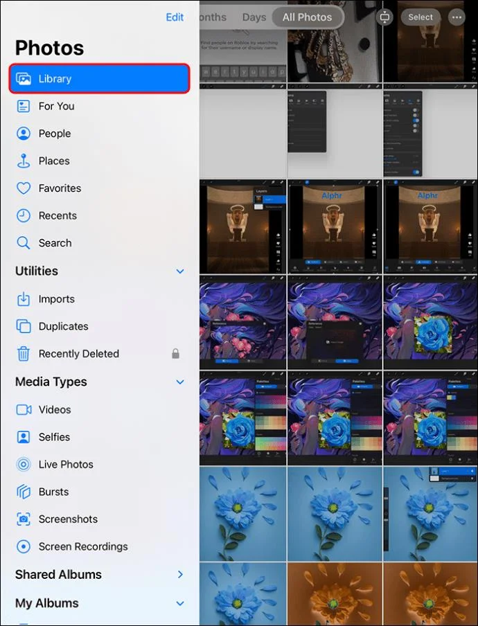 Как да изтриете албуми на iPad