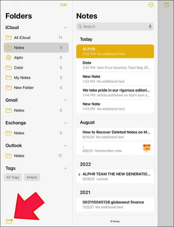 Как да използвате интелигентни папки в Apple Notes на IPhone, iPad и Mac