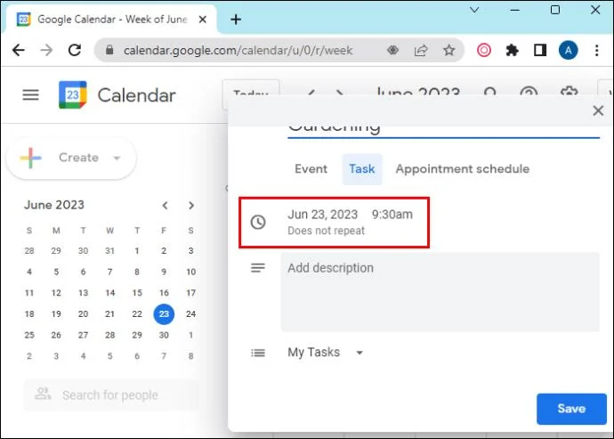 Ημερολόγιο Google: Πώς να προσθέσετε μια υπενθύμιση