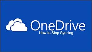 Как да спрете синхронизирането с OneDrive