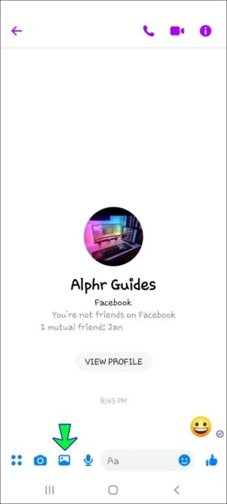 Πώς να στείλετε συνημμένα στο Facebook Messenger