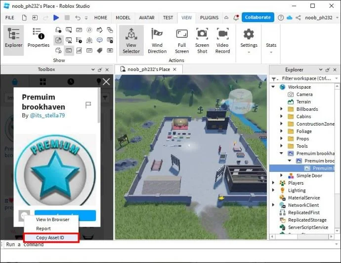 Как да използвате ваденки в Roblox