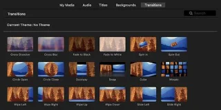 Πώς να αλλάξετε τις μεταβάσεις στο IMovie
