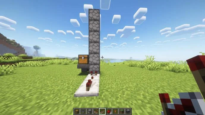 Как да накарате бункерите да се издигнат в Minecraft