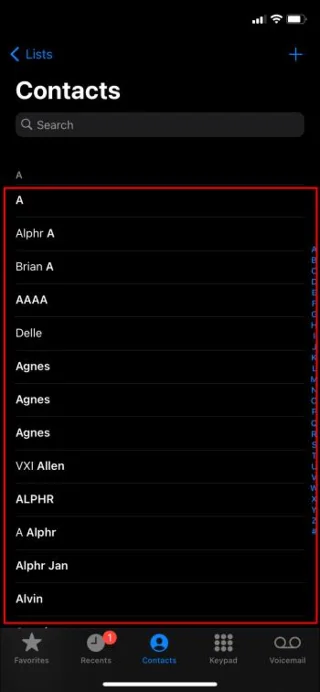 Как да възстановите изтрити контакти на iPhone