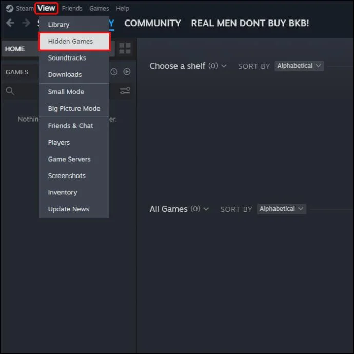 Πώς να κρύψετε τη δραστηριότητα στο Steam