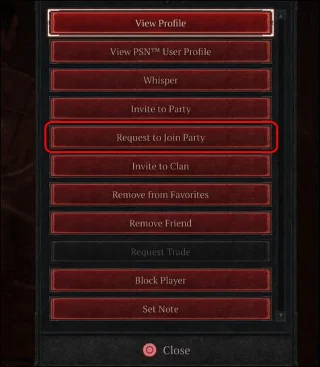 Как да се присъедините към група в Diablo 4
