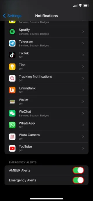 Как да скриете предупрежденията за IMessage
