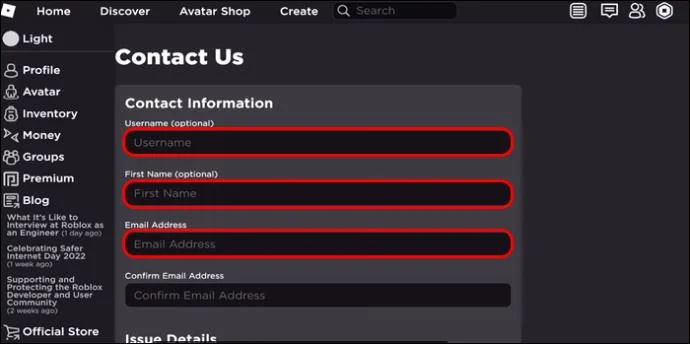 Как да видите забранени акаунти в Roblox