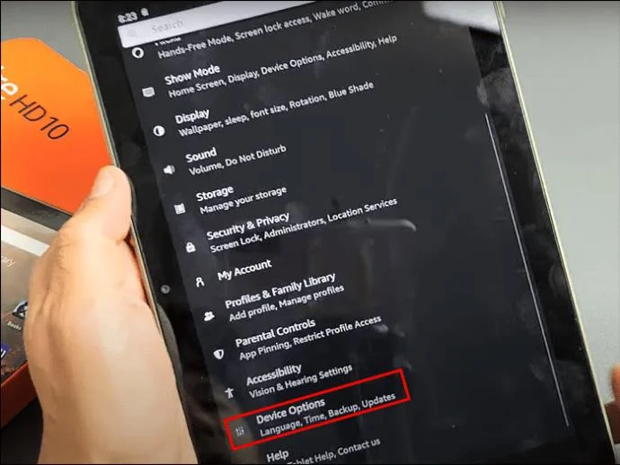 Как да настроите родителския контрол на Fire Tablet