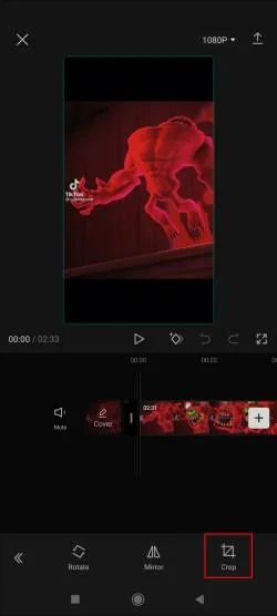 Как да промените съотношението на страните в CapCut