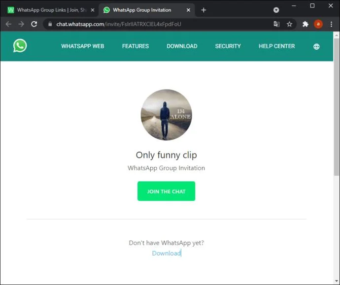 Как да намерите група в WhatsApp