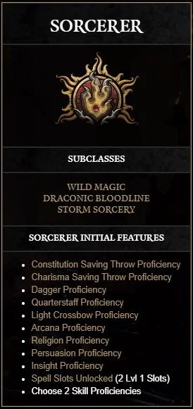 Όλες οι τάξεις στο Baldur'S Gate 3
