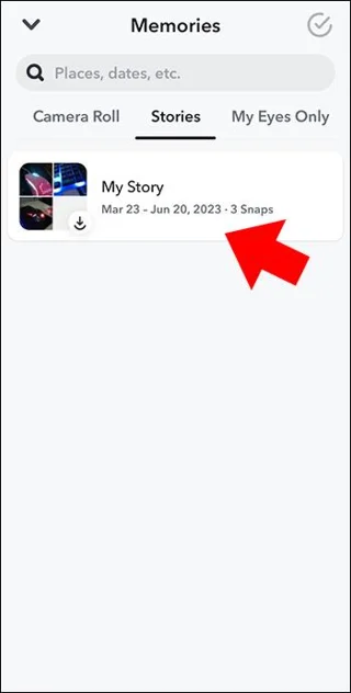 Πώς να δείτε τις αναμνήσεις στο Snapchat
