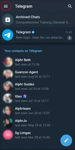 Πώς να διαγράψετε φωτογραφίες προφίλ στο Telegram