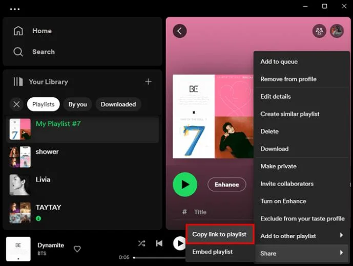 Как да добавите няколко песни към плейлист в Spotify