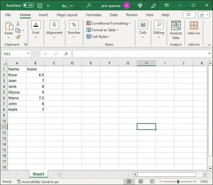 Как да разберете дали стойността е в списък в Excel