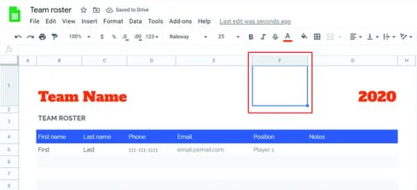 Πώς να προσθέσετε κουκκίδες στα Φύλλα Google