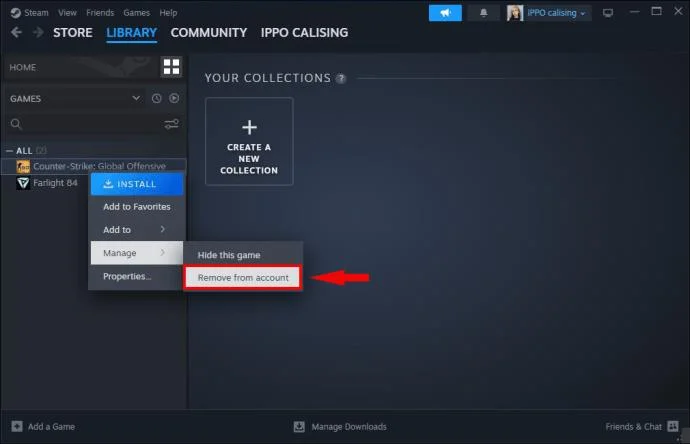 Как да направите колекция в Steam