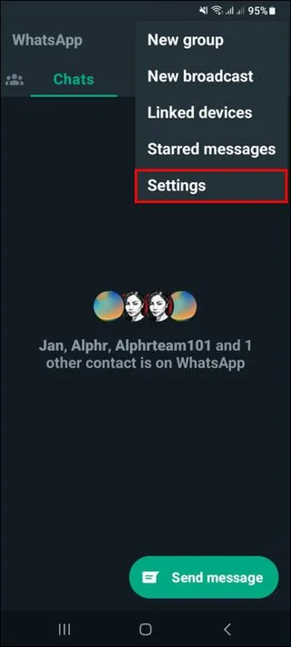 Как да добавите име в WhatsApp