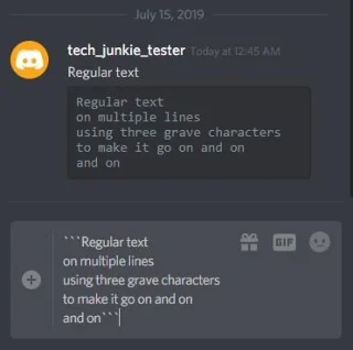 Как да задраскате или зачеркнете текст в Discord