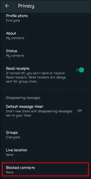 Как да блокирате неизвестни номера в WhatsApp