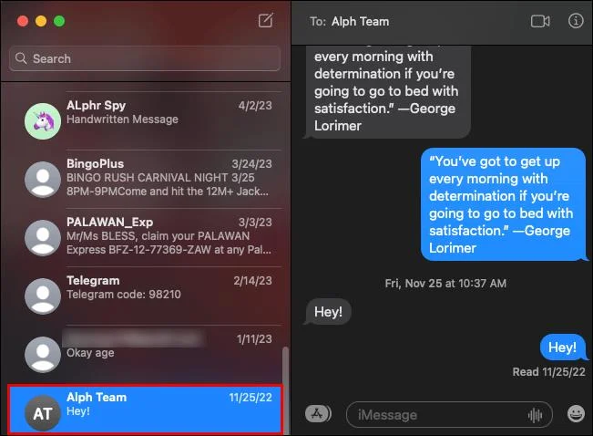 Как да скриете предупрежденията за IMessage