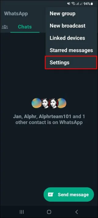 Как да добавите име в WhatsApp