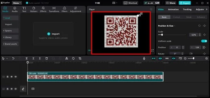 Πώς να δημιουργήσετε κωδικούς QR CapCut
