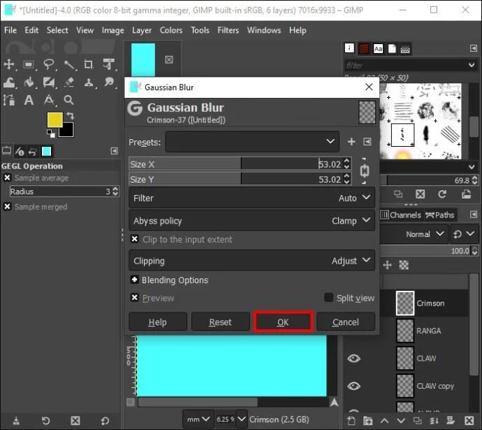 Как да направите ефект на блясък в GIMP